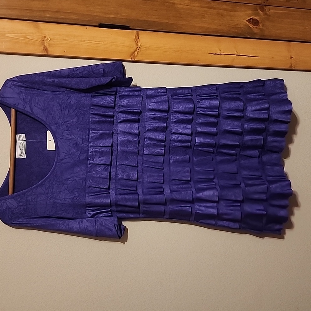 Patchington purple dress